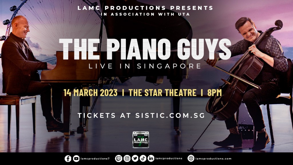 THE PIANO GUYS LIVE IN SINGAPORE - The Star