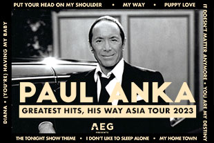 Paul Anka Greatest Hits, His Way Asia Tour 2023 Singapore - The Star PAC Paul Anka Greatest Hits, His Way Asia Tour 2023 Singapore - The Star Pac